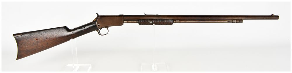 Lot 1308: Winchester Model 1890 Pump Action Rifle .22 Short with 24 Inch Octagonal Barrel