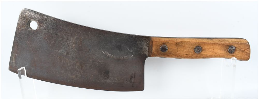 Lot 1310: International Tool Co. Newark New Jersey Vintage Meat Cleaver