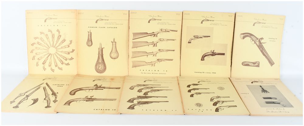 Lot 1400: Jackson Arms. A Collection of 10 Antique and Collectible Firearms Catalogs. Jackson Arms, 1954-1966.