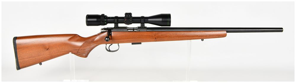 Lot 1404: CZ 452-2E ZKM Bolt Action Rifle .17 HM2 with 22.5 Inch Barrel