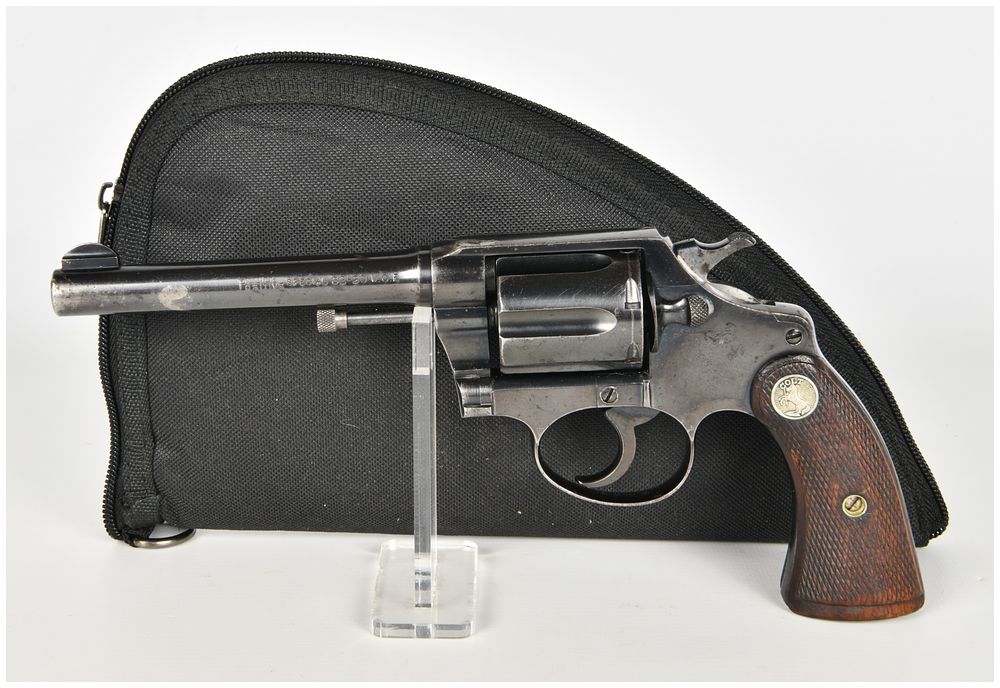 Lot 1497: Colt Police Positive Special Double Action Revolver .32-20 W.C.F. with 6 Inch Barrel 1927