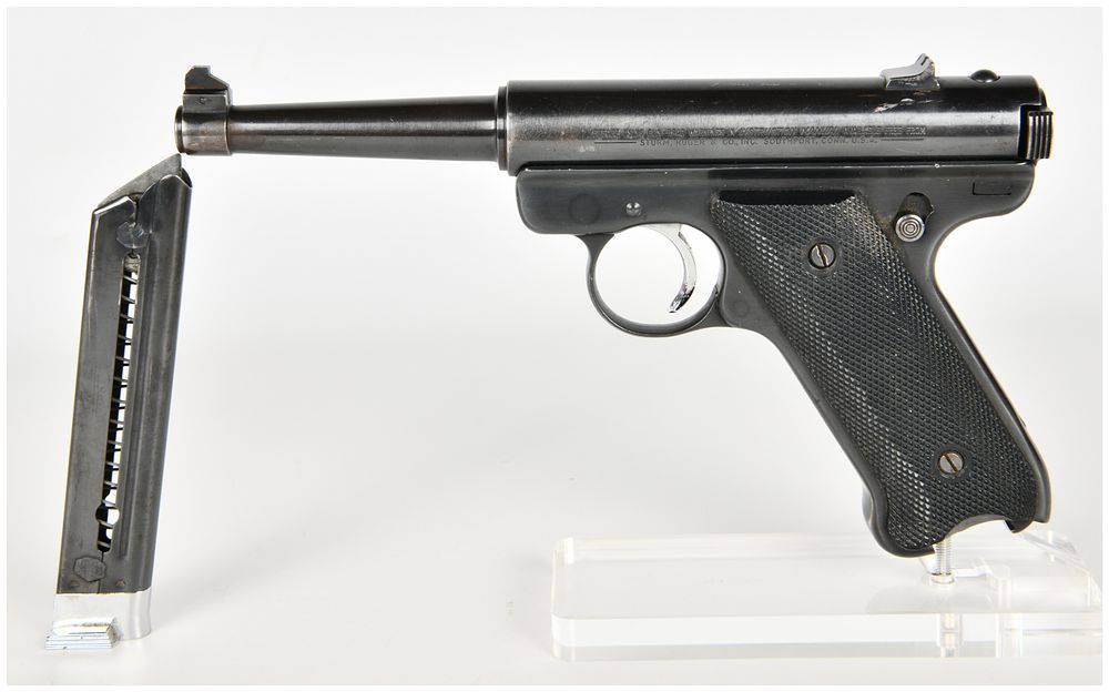 Lot 1557: Ruger Standard Semi-Automatic Pistol .22 Long Rifle with 4.75 Inch Barrel