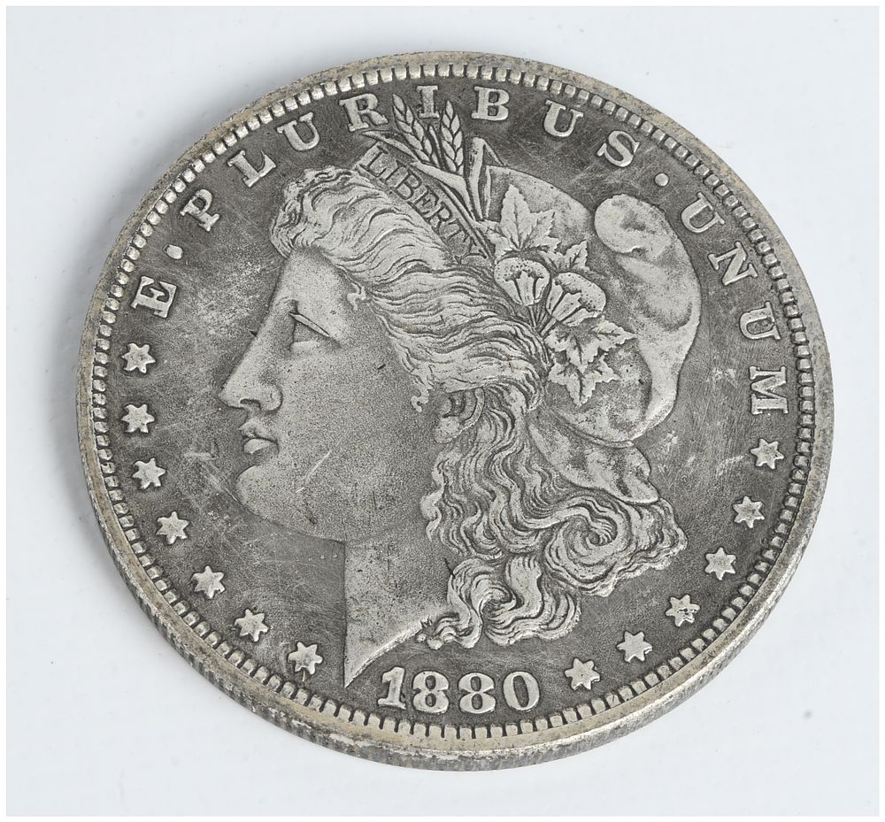Lot 1577: 1880-S US Morgan Silver Dollar
