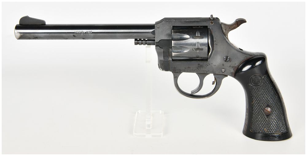 Lot 1587: Harrington & Richardson Model 929 Double Action Revolver .22 Caliber with 6 Inch Barrel