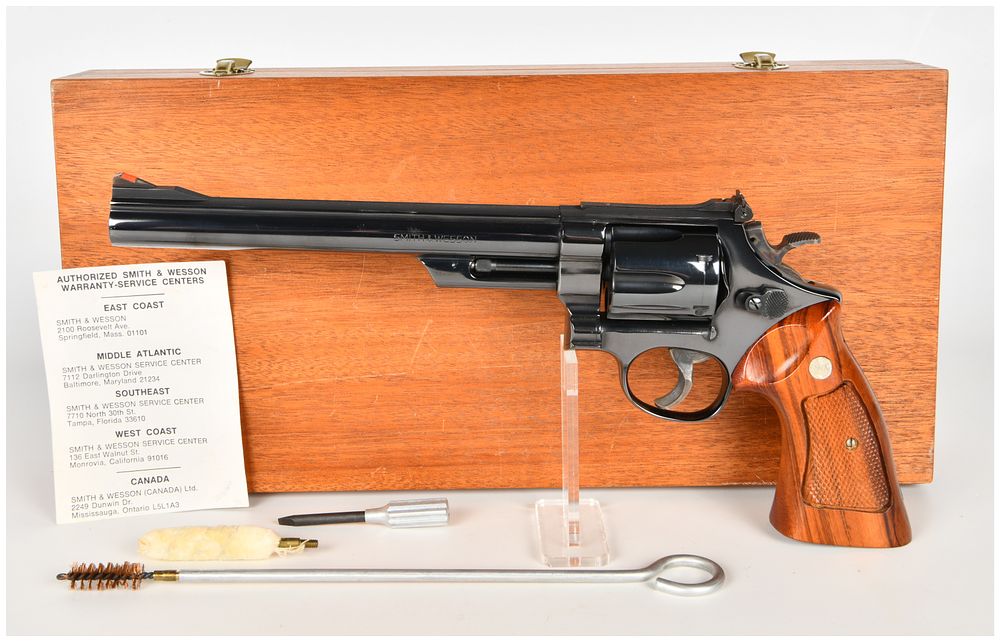 Lot 6: Smith & Wesson Model 29-2 Double-Action Revolver .44 Magnum with 8-3/8 Inch Barrel