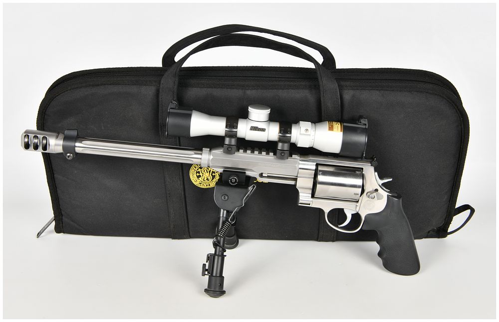 Lot 96: Smith & Wesson Model 460XVR Performance Center Double Action Revolver .460 S&W Magnum with 14 Inch Barrel