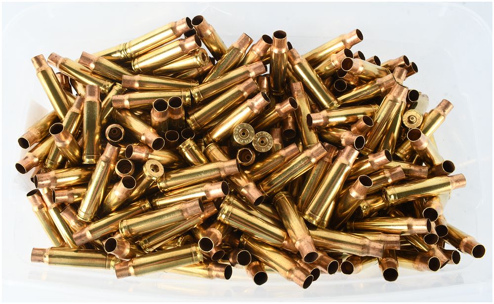 Lot 407: A Lot of 295 Remington-Peters .350 Remington Magnum Empty Brass Casings