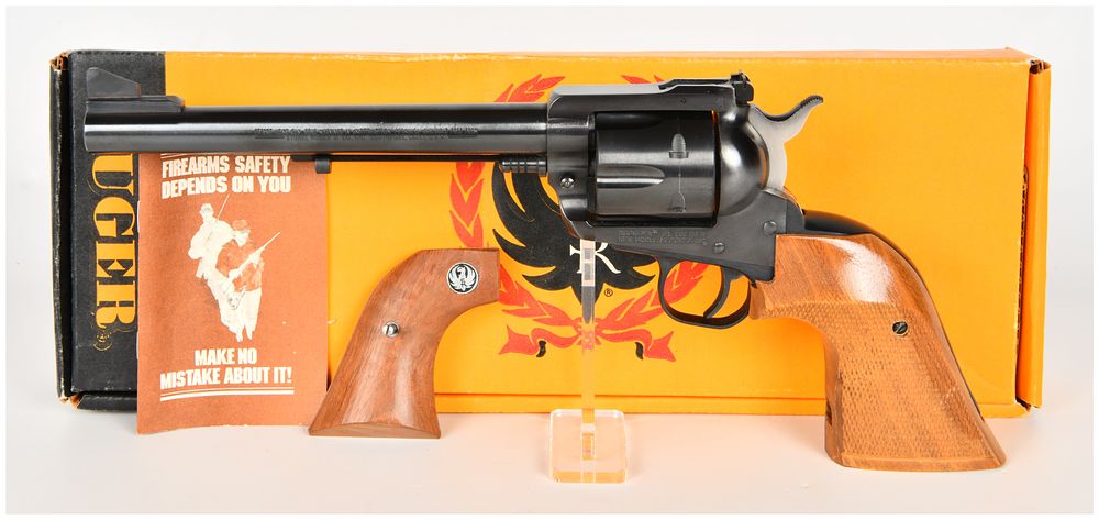 Lot 438: Ruger New Model Blackhawk Single-Action Revolver .45 Caliber with 7.5 Inch Barrel
