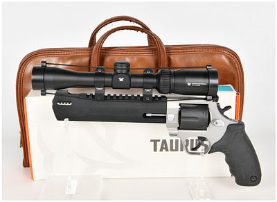 Taurus Raging Hunter Double Action Revolver .44 Magnum with 8.375 Inch Barrel. This is a Taurus 