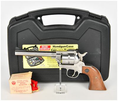 Ruger New Model Single-Six Single-Action Revolver .22 Caliber with 6.5 Inch Barrel. This Ruger 