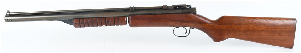Lot 1055: Vintage Benjamin Franklin Model 312 .22 Caliber Air Rifle