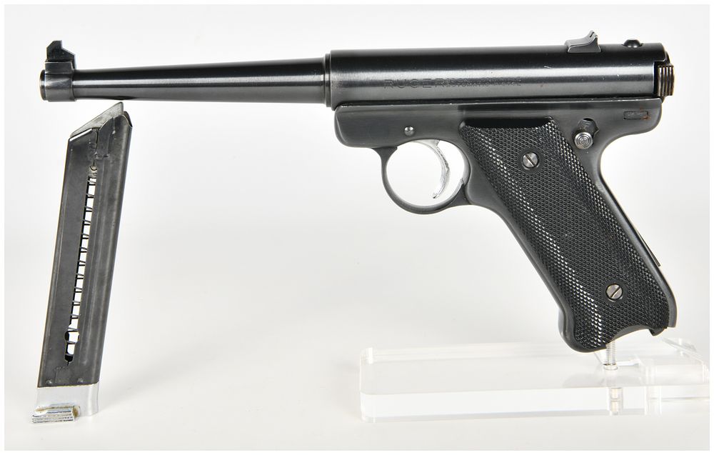 Lot 1359: Ruger Standard Semi-Automatic Pistol .22 Long Rifle with 6 Inch Tapered Barrel