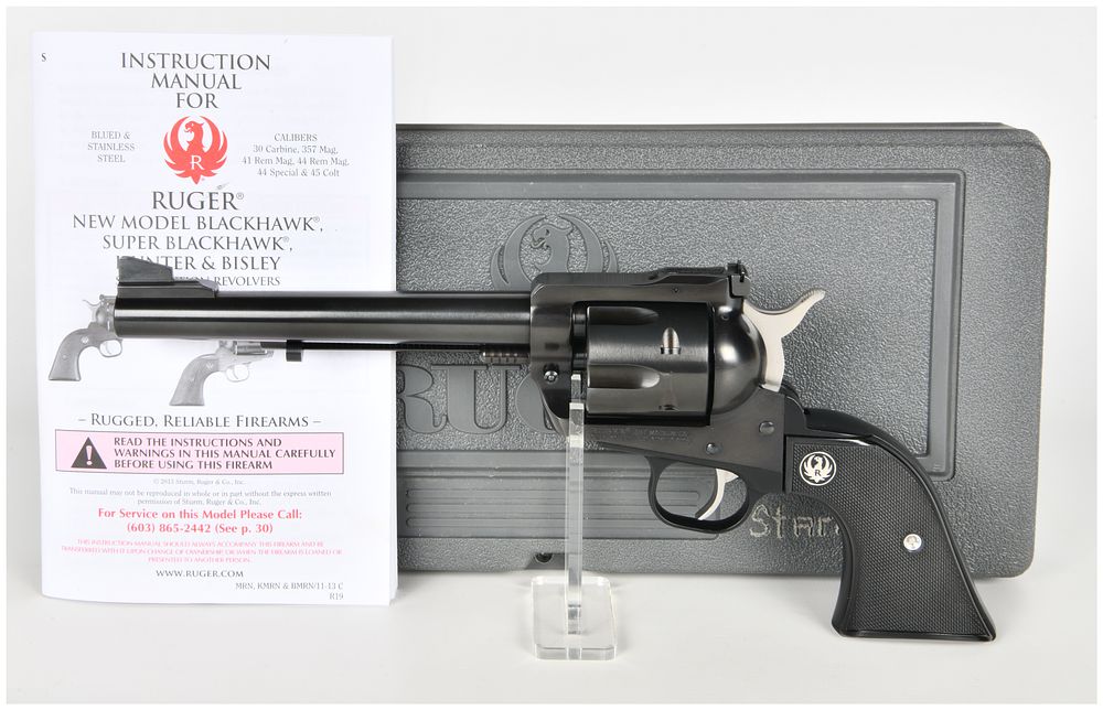 Lot 1545: Ruger New Model Blackhawk Single Action Revolver .357 Magnum with 6.5 Inch Barrel