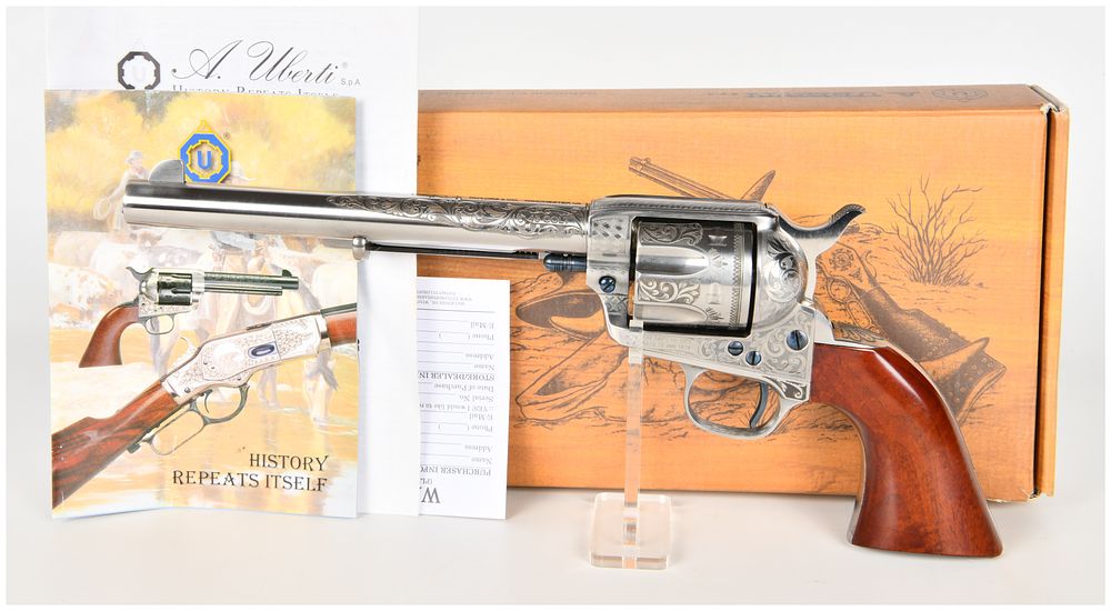 Lot 120: A. Uberti Cattleman Single Action Revolver .45 Colt with 7.5 Inch Barrel