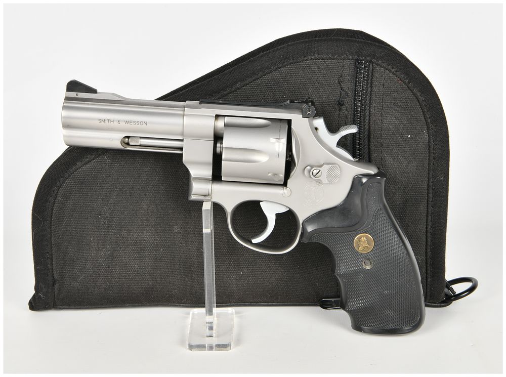 Lot 210: Smith & Wesson Model 625-3 Model of 1989 Double Action Revolver .45 ACP with 4 Inch Barrel