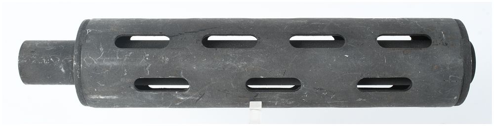 Lot 227: Cobray Style M10 M11 Vented Barrel Extension Faux Suppressor