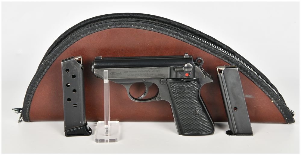 Lot 258: Walther Model PPK/S Semi-Automatic Pistol 9mm kurz with 3.3 Inch Barrel 1969