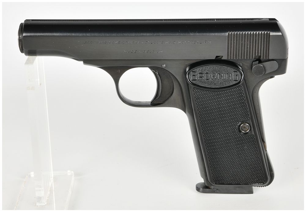 Lot 270: Browning Model 1910/55 Semi-Automatic Pistol .380 ACP with 3.5 Inch Barrel