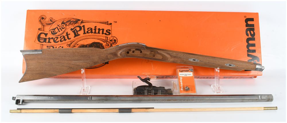 Lot 293: Lyman Great Plains Rifle Percussion Rifle .54 Caliber