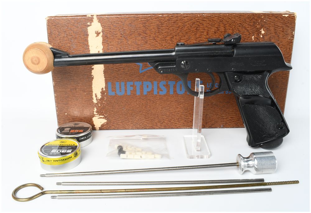 Lot 296: Walther LP Model 53 Break Action Air Pistol .177 Caliber