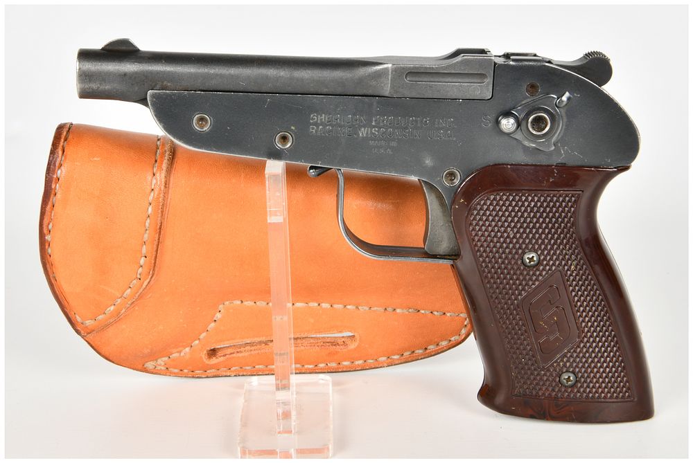 Lot 1329: Sheridan Products Inc. Knocabout Single Shot Pistol .22 with 5 Inch Barrel