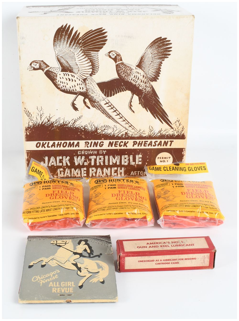 Lot 1373: A Collection of Hunting-Related Advertising and Vintage Ephemera