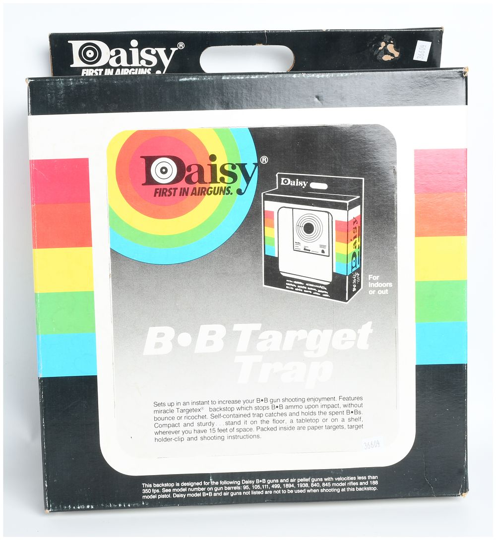 Lot 1415: Daisy B•B Target Trap Air Gun Practice Target