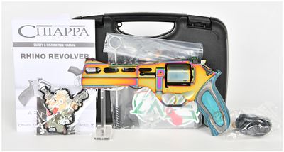 Chiappa Rhino 60DS Double-Action/Single-Action Revolver .357 Magnum with 6 Inch Barrel. This 