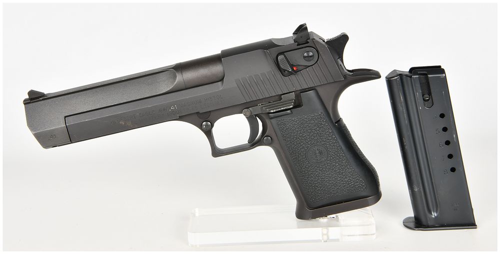 Lot 228: Israel Military Industries Desert Eagle Semi-Automatic Pistol .41 Magnum with 6 Inch Barrel