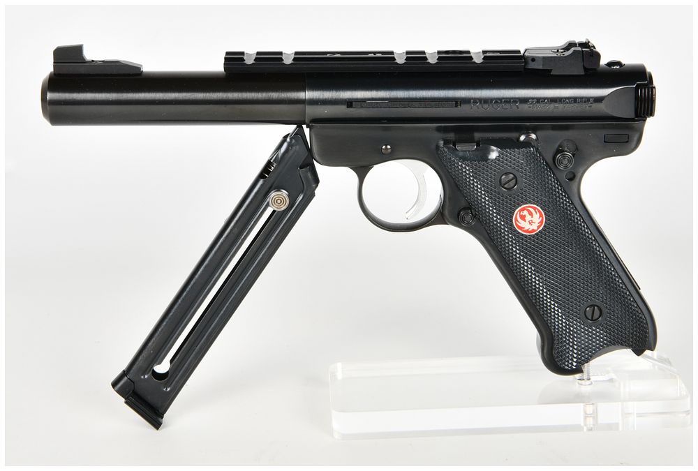 Lot 396: Ruger Mark III Target Semi-Automatic Pistol .22 LR with 5.5 Inch Bull Barrel