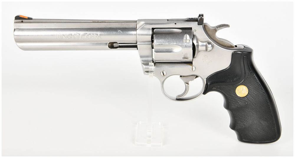 Lot 468: Colt King Cobra Double Action Revolver .357 Magnum with 6 Inch Barrel
