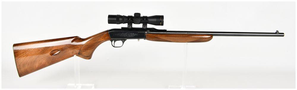 Lot 522: Browning SA-22 Semi-Automatic Take-Down Rifle .22 Long Rifle with 19.375 Inch Barrel 1980