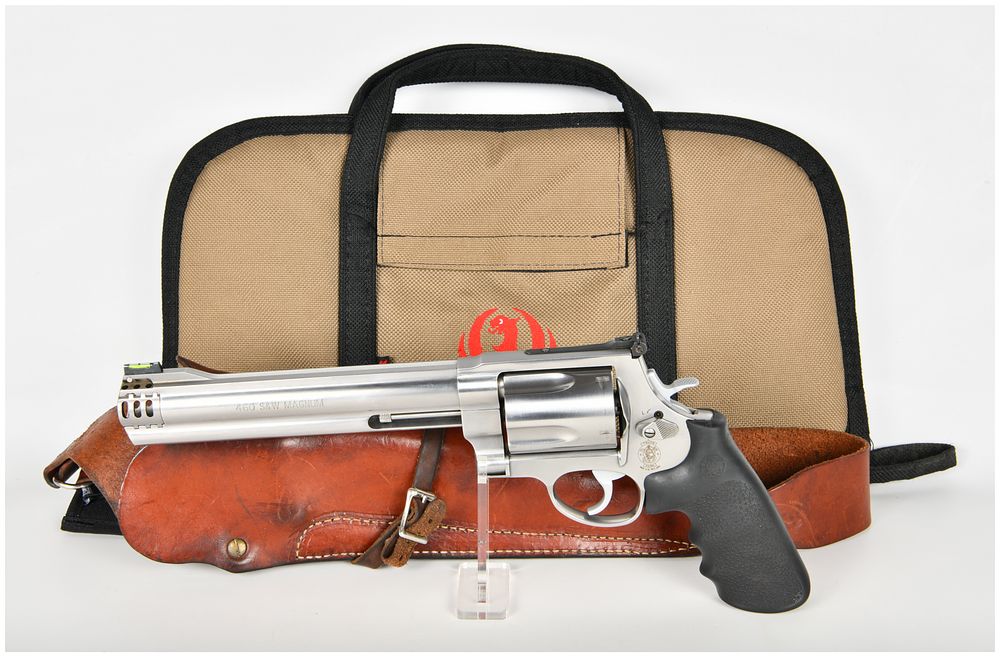 Lot 528: Smith & Wesson Model 460XVR Double-Action/Single-Action Revolver .460 S&W Magnum with 8.38 Inch Barrel
