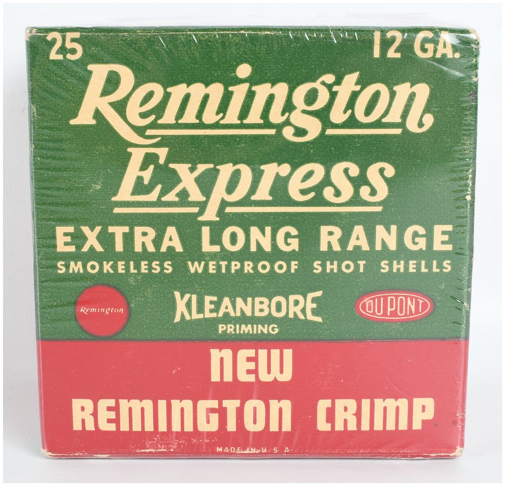 Lot 1058: A Lot of 25 Remington Express Extra Long Range 12 Gauge Shotgun Shells