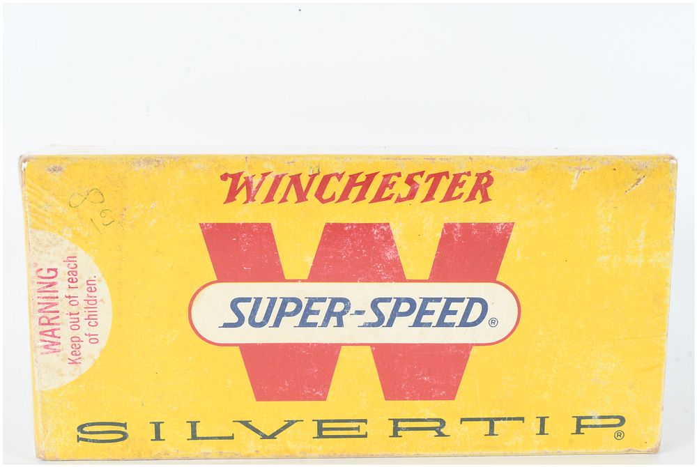 Lot 1118: A Lot of 20 Rounds of Winchester Super-Speed Silvertip Ammunition .348 Winchester