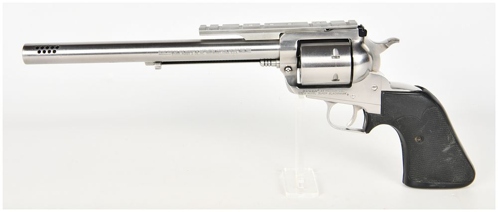 Lot 1143: Ruger New Model Super Blackhawk Single-Action Revolver .44 Magnum with 9.75 Inch Barrel