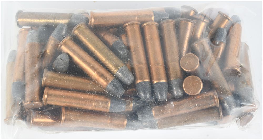 Lot 1262: A Lot of 71 Remington-UMC .25 Stevens Rimfire Cartridges