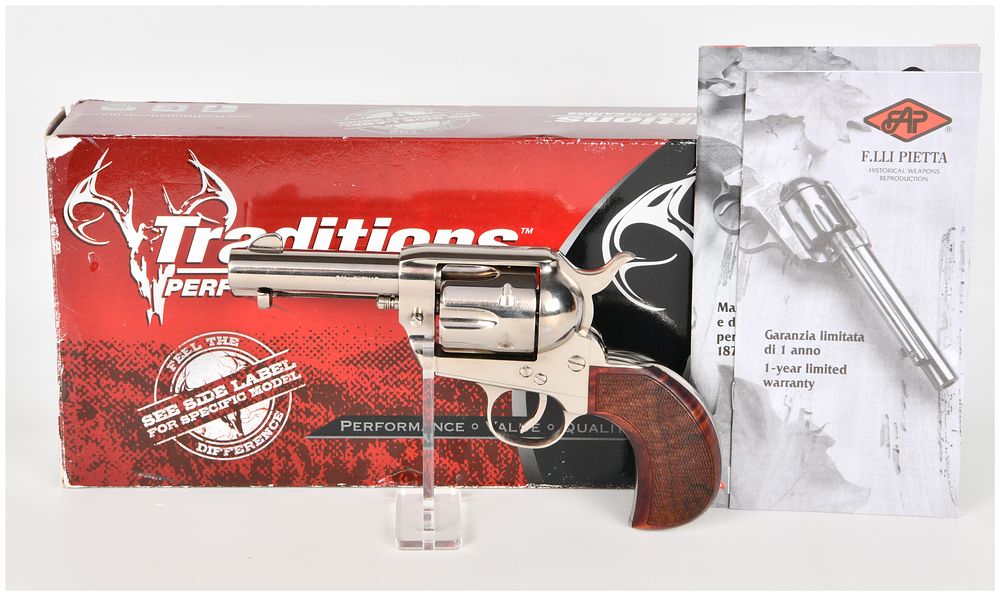 Lot 1413: Pietta 1873 S.A. Frontier Single-Action Revolver .357 Magnum with 3.5 Inch Barrel