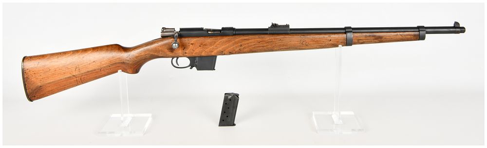 Lot 1461: Spanish Destroyer Bolt Action Carbine 9mm Bergmann 1961