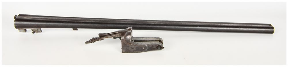 Lot 1551: Parker Brothers Grade G Break-Action Side-by-Side Shotgun 12 Gauge for Parts/Repair