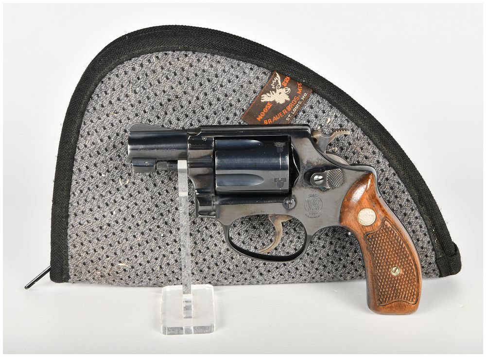 Lot 1563: Smith & Wesson Model 36 Double Action Revolver .38 S&W Special with 1.75 Inch Barrel