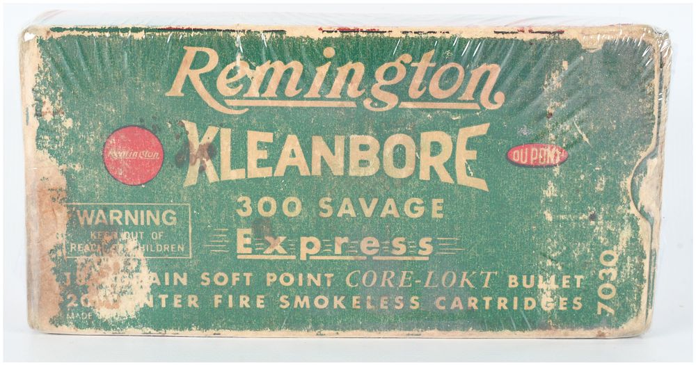 Lot 1568: A Lot of 20 Remington Kleanbore Express .300 Savage Empty Brass Casings