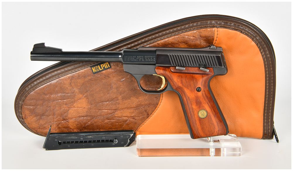 Lot 1581: Browning Challenger II Semi-Automatic Pistol .22 Long Rifle with 6.75 Inch Barrel