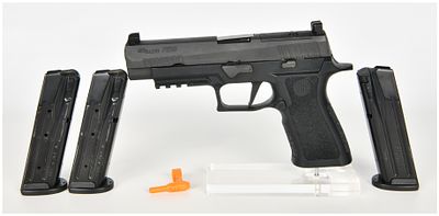 Sig Sauer P320 Semi-Automatic Pistol 9mm with 4.7 Inch Barrel. This Sig Sauer P320 is a 