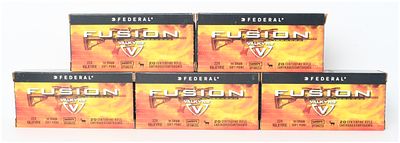 A Lot of 100 Rounds of Federal Fusion .224 Valkyrie Ammunition. This lot consists of 100 rounds 