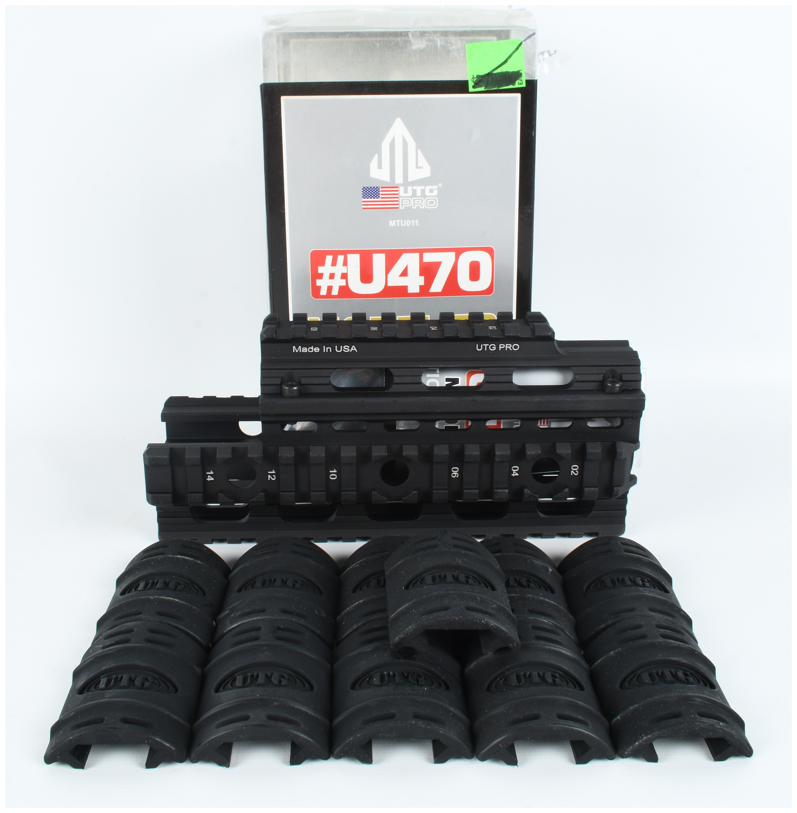 UTG PRO Model 70 Tactical Quad Rail Handguard Set MTU011 for Yugoslavian M70 Rifles with 11 Rail Covers