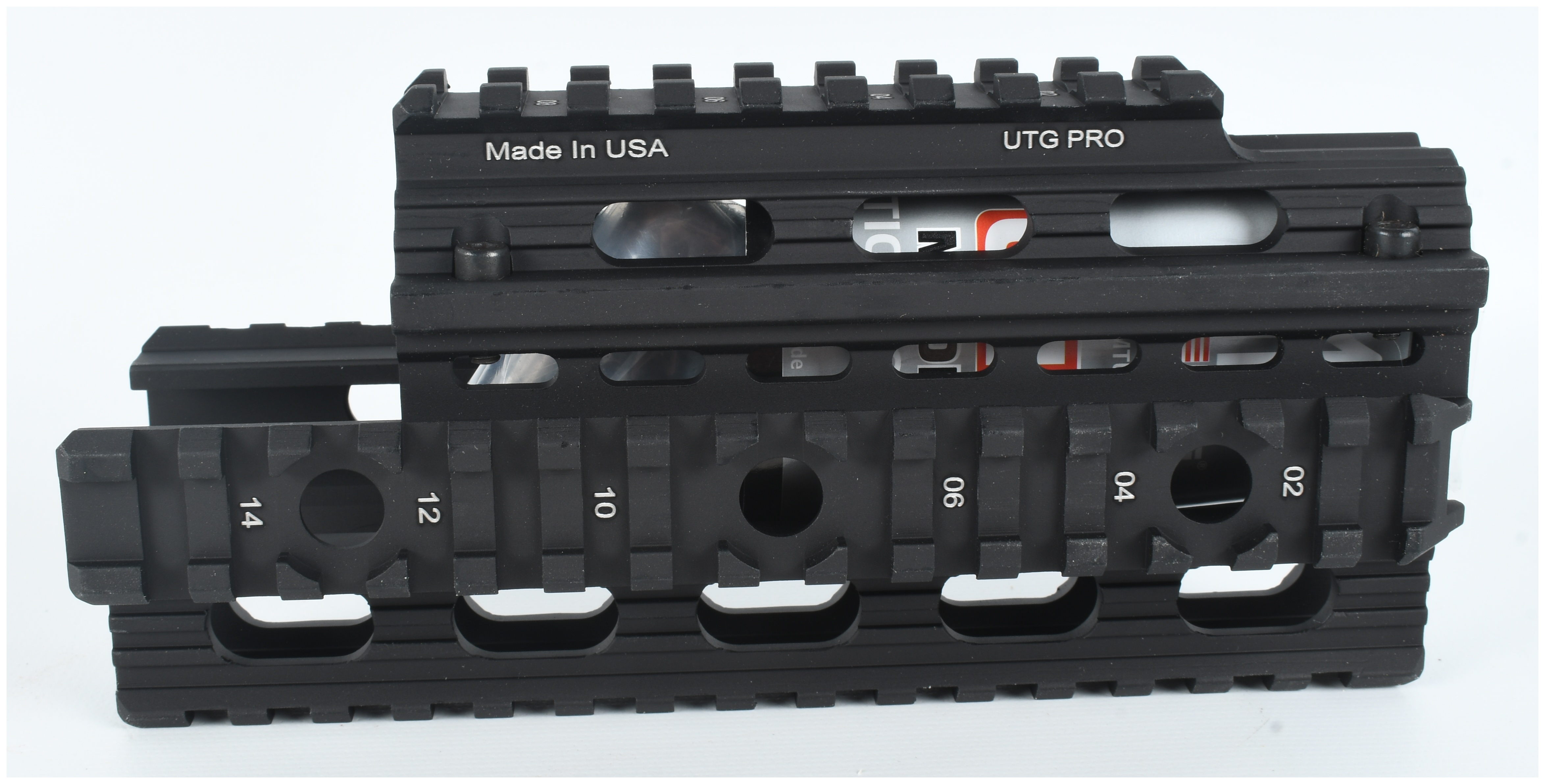 UTG PRO Model 70 Tactical Quad Rail Handguard Set MTU011 for Yugoslavian M70 Rifles with 11 Rail Covers