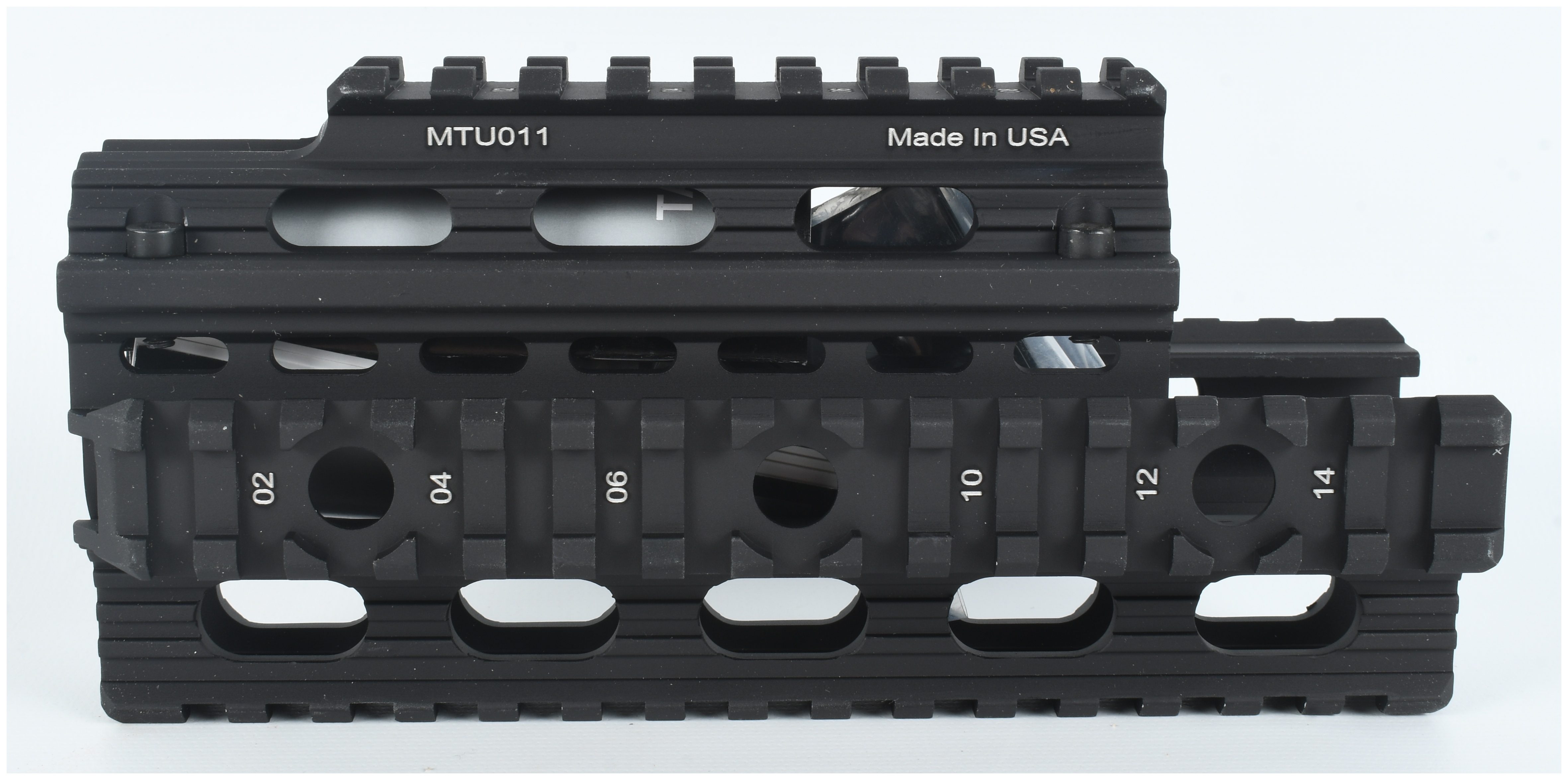 UTG PRO Model 70 Tactical Quad Rail Handguard Set MTU011 for Yugoslavian M70 Rifles with 11 Rail Covers