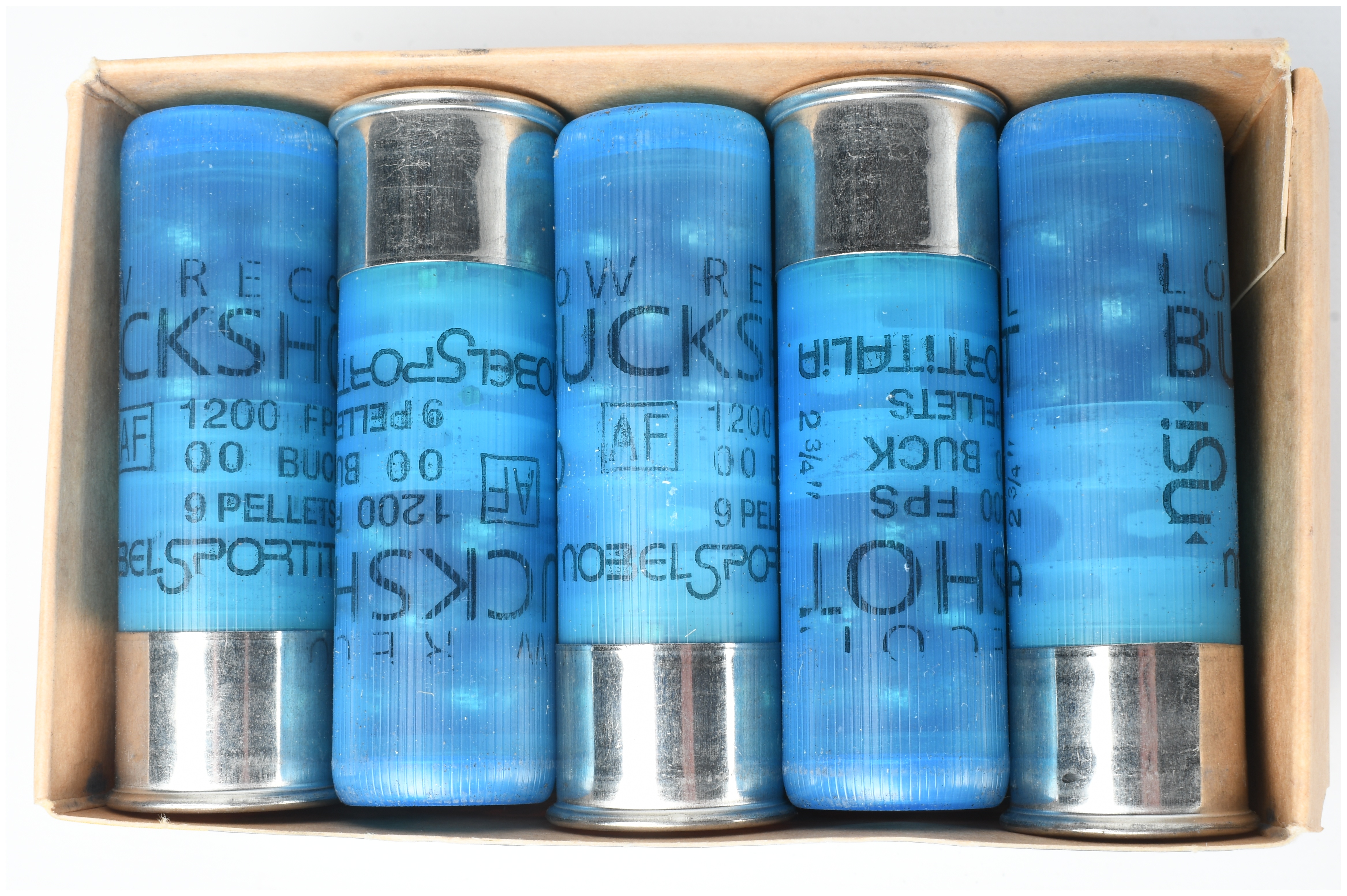 A Lot of 30 Rounds of Nobel Sport Italia Buckshot 9P 12 Gauge Ammunition