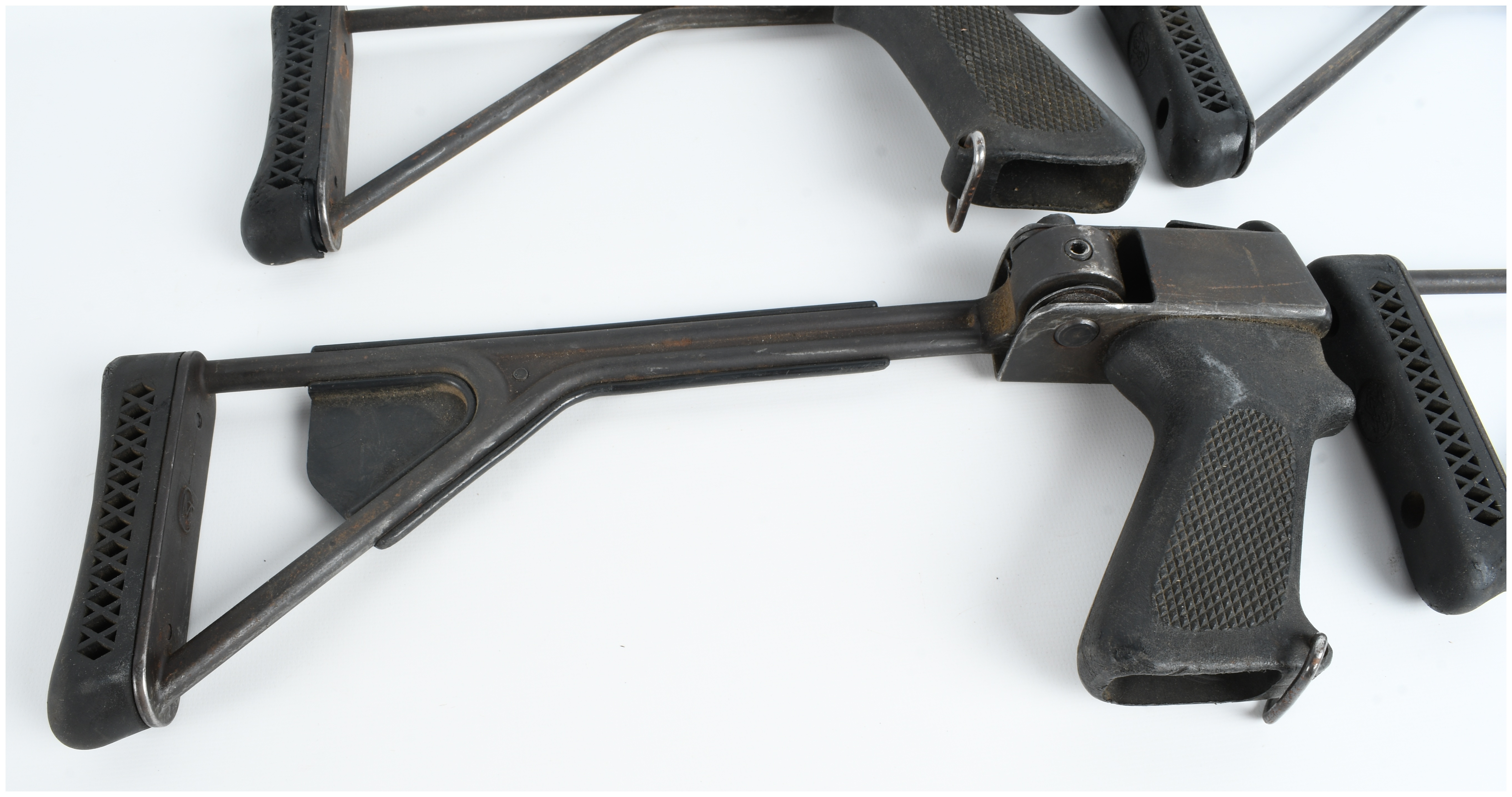 A Collection of 4 Smith & Wesson Model 3000 Pump Action Shotgun 12 Gauge Folding Stocks